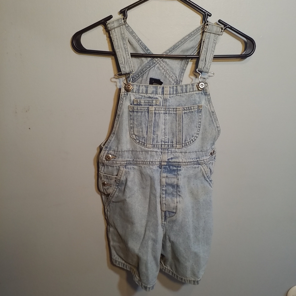 GAPKIDS SHORTALLS S 5-6 DENIM